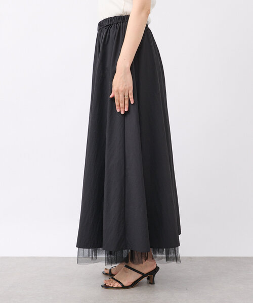 RIVE DROITE(リヴドロワ)の「【両面着れる】タフタリバーシブルスカート(スカート・レディース・ブラック/ブラウン・FREE)」の12枚目の写真