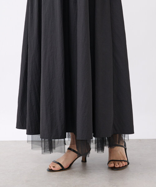 RIVE DROITE(リヴドロワ)の「【両面着れる】タフタリバーシブルスカート(スカート・レディース・ブラック/ブラウン・FREE)」の15枚目の写真