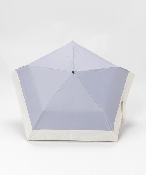 Waterfront（ウォーターフロント）の「NEW極軽カーボン UVブロック 折 55cm 　バイカラー　日傘　雨傘　兼用（折りたたみ傘・レディース・ピンク/グリーン/パープル・FREE）」の5枚目の写真