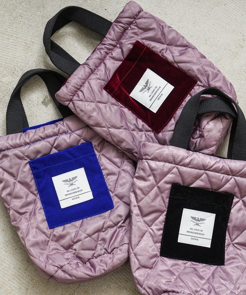 HOUSTON(ヒューストン)の「HOUSTON ヒューストン 6875 VELVETEEN EFFECT BAG 刺繍別珍 エフェクツバッグ「MAP」(ショルダーバッグ・メンズ・ブラック/ロイヤルブルー/マルーン・FREE)」の6枚目の写真