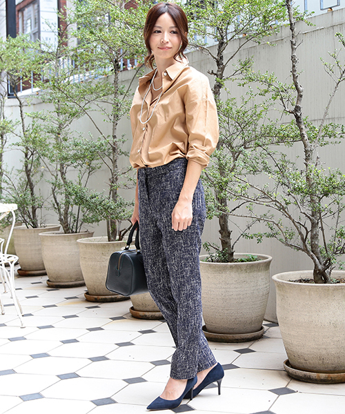 未使用Demi-Luxe BEAMS / カラーツイードパンツ Demi-Luxe BEAMS（デミルクス ビームス）の「Demi-Luxe BEAMS