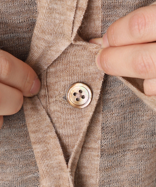 VERMEIL par iena（ヴェルメイユパーイエナ）の「シアー アルパカmix