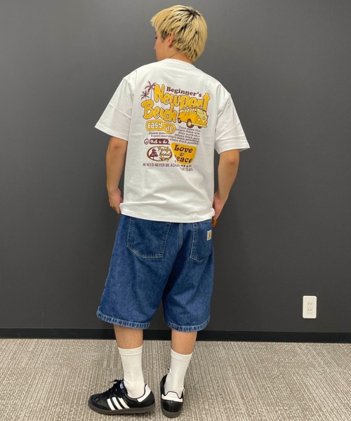 ムラサキスポーツ(ムラサキスポーツ)の「SAN LA SAN/サンラサン SLTシャツ【ニューポート】 MOSL24SM001(Tシャツ/カットソー・メンズ・チャコール/ピンク/ホワイト・M/L)」の7枚目の写真