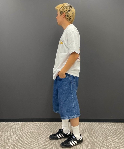 ムラサキスポーツ(ムラサキスポーツ)の「SAN LA SAN/サンラサン SLTシャツ【ニューポート】 MOSL24SM001(Tシャツ/カットソー・メンズ・チャコール/ピンク/ホワイト・M/L)」の8枚目の写真