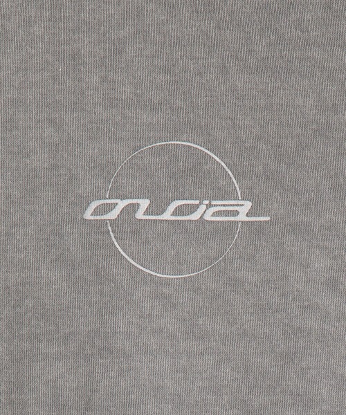 SHORT ROUND（ショートラウンド）の「SHORT ROUND/ピグメントジオメトリックロゴT（Tシャツ/カットソー・メンズ・スミクロ/グレー・LARGE/MEDIUM）」の15枚目の写真