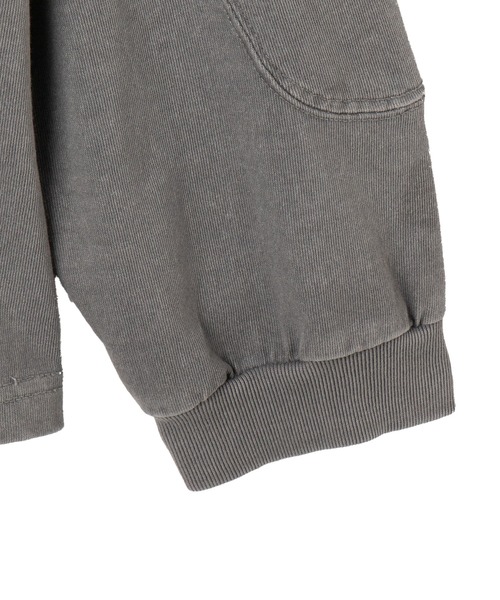 SHORT ROUND（ショートラウンド）の「SHORT ROUND/ピグメントジオメトリックロゴT（Tシャツ/カットソー・メンズ・スミクロ/グレー・LARGE/MEDIUM）」の14枚目の写真