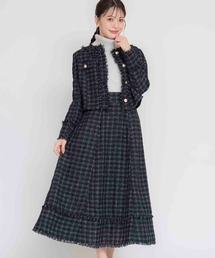 NOELA | ツイードロングフレアスカート(スカート)