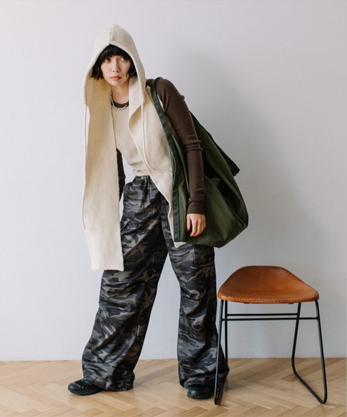 SUWDEE(スーディー)の「nylon big bag(トートバッグ・レディース・ブラック・FREE)」の2枚目の写真