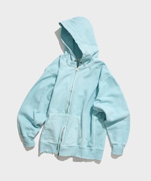 Jieda | PIGMENT J LOGO ZIP UP HOODIE(パーカー)