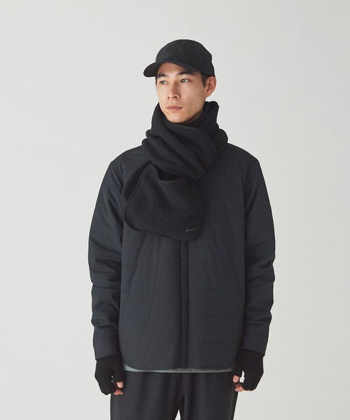 Snow Peak(スノーピーク)の「Thermal Boa Fleece Stole(ストール/ショール・メンズ・グレー/ブルー/オレンジ/ブラック・ONE SIZE)」の2枚目の写真