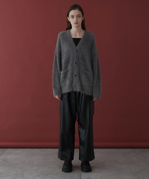 LUCY（ルーシー）の「LUCY/エコレザーカーゴスラックス（スラックス・メンズ・ブラック・LARGE/MEDIUM）」の22枚目の写真