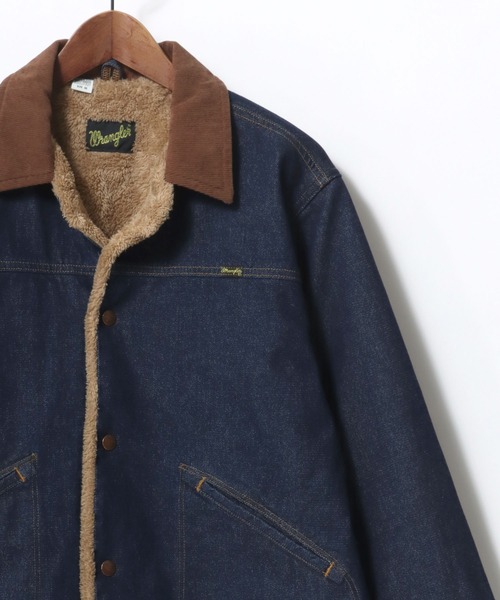 Wrangler/ラングラー Denim Boa Lined Trucker Jacket/デニム 裏ボア