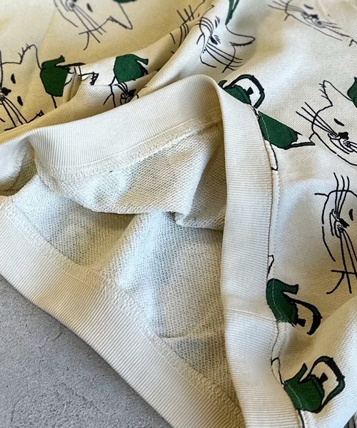 HOGAN RANCH WEAR（ホーガンランチウエア）の「ソウガラトレーナー（スウェット・キッズ・ライトグリーン/レッド/ブラウン/グリーン/パープル/ライトブルー/オフホワイト/グレー・80/90/95/100/110/120/130/140/150）」の12枚目の写真