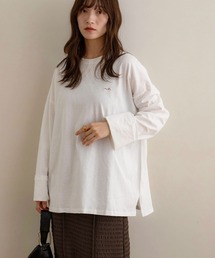 NOAHL | 【NOAHL】ヴィンテージライク刺繍ロンT(Tシャツ/カットソー)