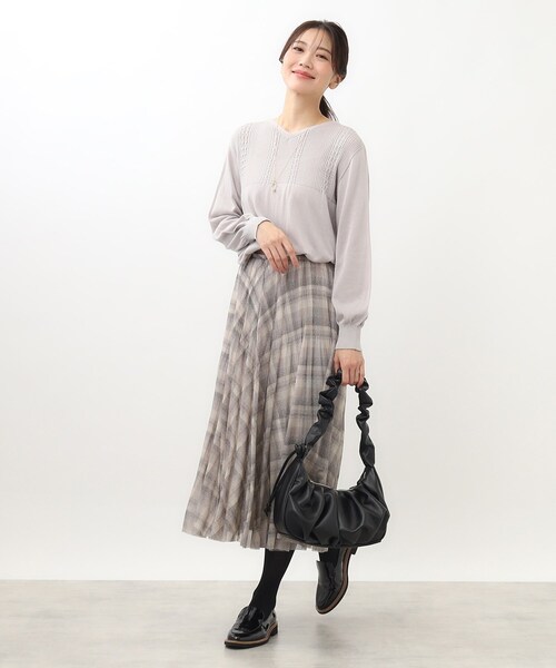 Reflect / リフレクト 【SALE／WEB限定カラーあり／洗える】薄手ホールガーメント（R）ニット SALE／WEB限定カラーあり／洗える】薄手ホールガーメント（R