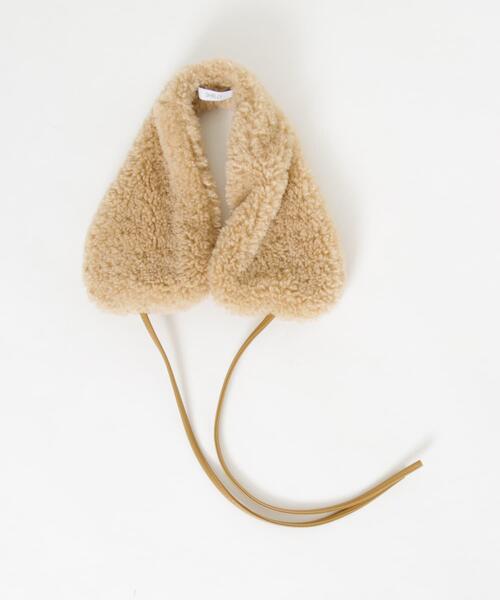 SMELLY（スメリー）の「ストラップボアイヤーマフ（イヤーマフ・レディース・アイボリー/ベージュ・-）」の14枚目の写真