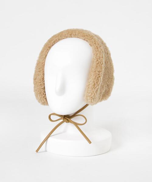 SMELLY（スメリー）の「ストラップボアイヤーマフ（イヤーマフ・レディース・アイボリー/ベージュ・-）」の15枚目の写真