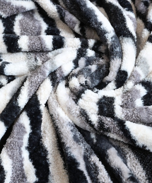 【セール】ふわふわリバーシブル毛布（ブランケット）｜aimoha（アイモハ）