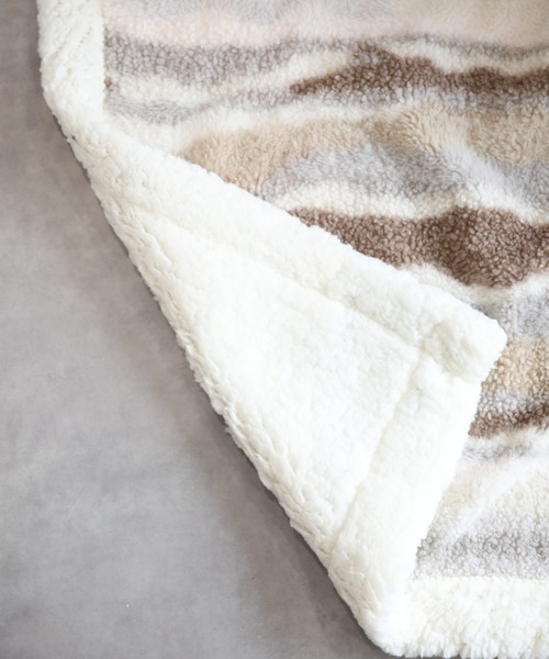 【セール】ふわふわリバーシブル毛布（ブランケット）｜aimoha（アイモハ）