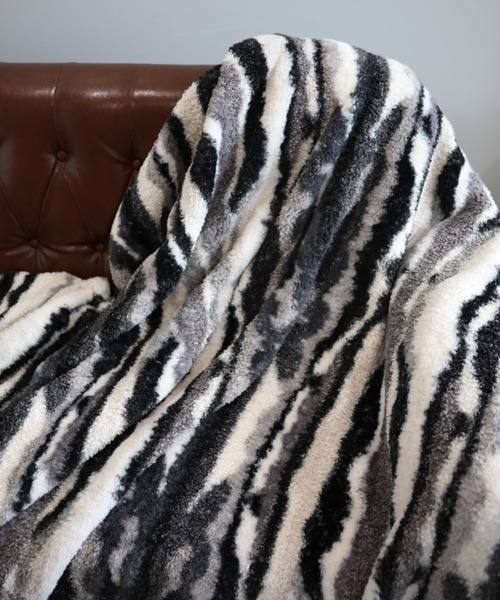 【セール】ふわふわリバーシブル毛布（ブランケット）｜aimoha（アイモハ）