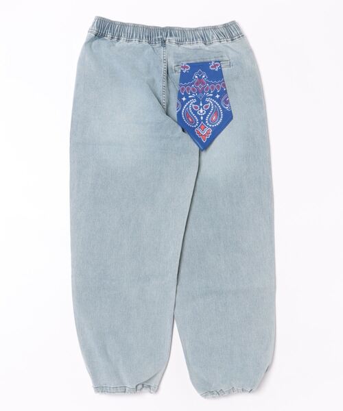 ANTIBAL（アンティバル）の「【ANTIBAL】ストレッチデニムトラックパンツ（デニムパンツ・メンズ・グレー/ブルー・2/3）」の4枚目の写真