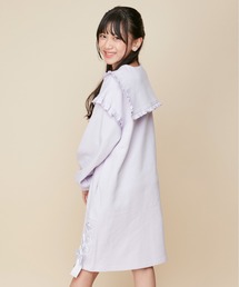JENNI love | 【コットン100％】すそレースアップセーラーワンピ(ワンピース)