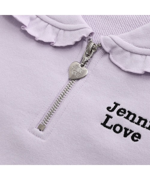 JENNI love(ジェニィラブ)の「【コットン100%】すそレースアップセーラーワンピ(ワンピース・キッズ・ブラック/ラベンダー・130cm/140cm/160cm/150cm)」の19枚目の写真