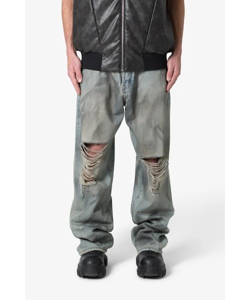 mnml(ミニマル)の「mnml/ミニマル/DESTROYED DENIM(24ML-AW412D)(デニムパンツ・メンズ・ブルー・28/29/30/32/34)」の7枚目の写真