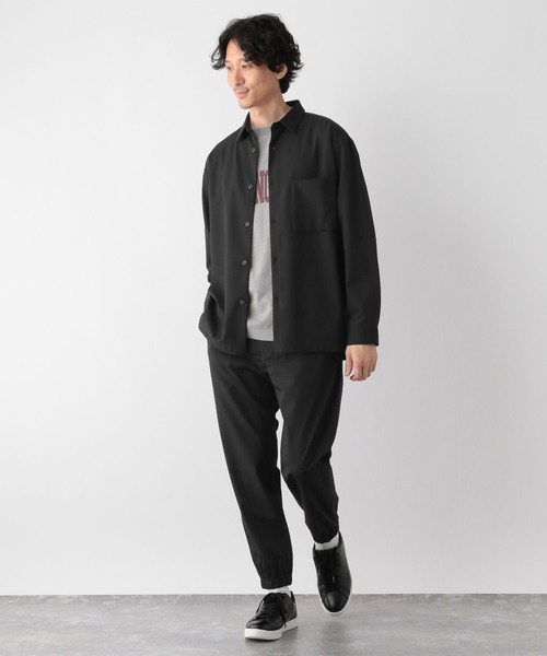 GLOBAL WORK（グローバルワーク）の「アーバンストレッチジョグ/115819（その他パンツ・メンズ・チャコールグレー/ブラック・X-LARGE/LARGE/MEDIUM/SMALL）」の4枚目の写真