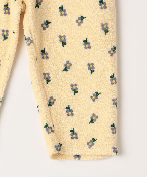 【セール】BOBO CHOSES:80～90cm / PANSY FLOWER JOGGING PANTS（その他ベビーウェア）｜BOBO CHOSES（ボボショーズ）