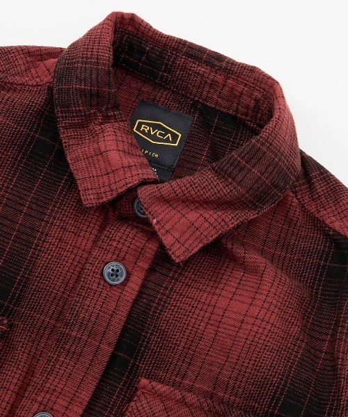 【セール】RVCA キッズ DAYSHIFT FLANNEL LS 長袖シャツ 【2024年秋冬モデル】/ルーカキッズ長袖チェックネルシャツ(シャツ/ブラウス)|RVCA(ルーカ) 【セール】RVCA キッズ DAYSHIFT FLANNEL LS 長袖シャツ 【2024年秋冬モデル】/ルーカキッズ長袖チェックネルシャツ(シャツ/ブラウス)|RVCA(ルーカ)