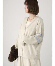 Lugnoncure | ラメシャギー袖ラインカーディガン(カーディガン/ボレロ)