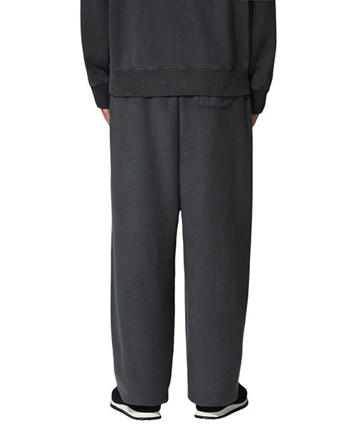 GOLD（ゴールド）の「東洋エンタープライズ GOLD / ゴールド：LOOPWHEEL SWEAT EASY PANTS PIGMENT DYED：24B-GL42476[MUS]（スウェットパンツ・メンズ・ブラック・M/S）」の9枚目の写真