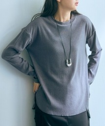 高身長 カットリブプルオーバー(トールサイズ)Essenave