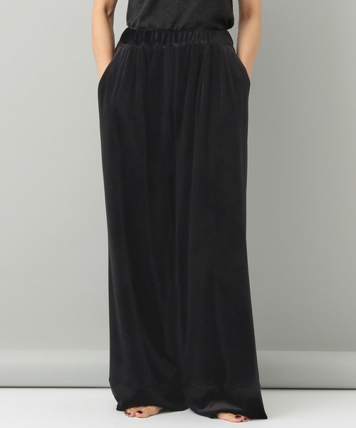 e/rm（イーアールエム）の「【e/rm】トリアセベロアイージパンツ（その他パンツ・レディース・アイボリー/ブラック・FREE）」の7枚目の写真