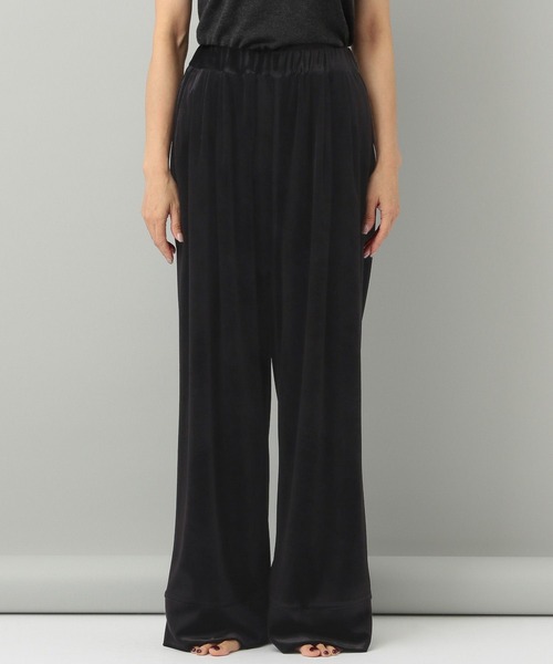 e/rm（イーアールエム）の「【e/rm】トリアセベロアイージパンツ（その他パンツ・レディース・アイボリー/ブラック・FREE）」の11枚目の写真