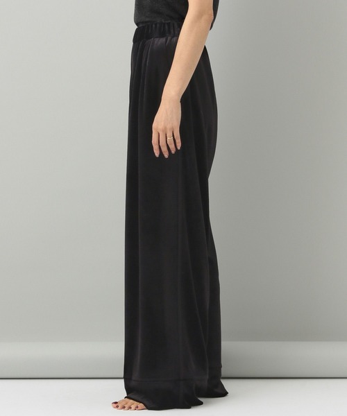 e/rm（イーアールエム）の「【e/rm】トリアセベロアイージパンツ（その他パンツ・レディース・アイボリー/ブラック・FREE）」の12枚目の写真