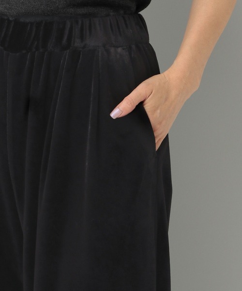 e/rm（イーアールエム）の「【e/rm】トリアセベロアイージパンツ（その他パンツ・レディース・アイボリー/ブラック・FREE）」の15枚目の写真