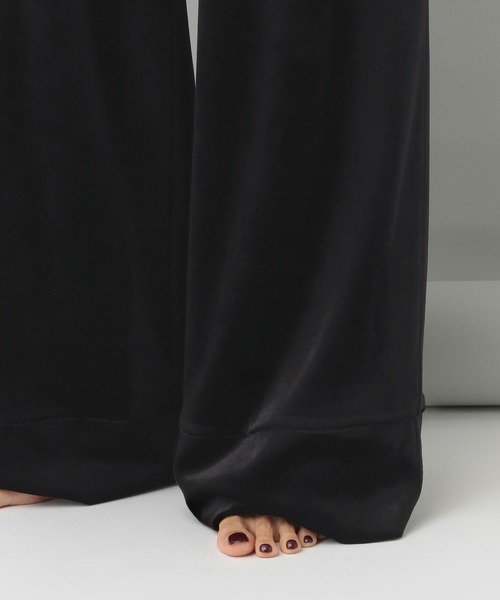 e/rm（イーアールエム）の「【e/rm】トリアセベロアイージパンツ（その他パンツ・レディース・アイボリー/ブラック・FREE）」の16枚目の写真