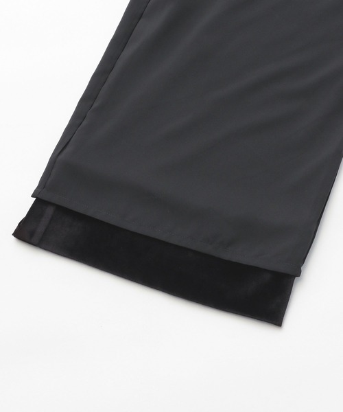 e/rm（イーアールエム）の「【e/rm】トリアセベロアイージパンツ（その他パンツ・レディース・アイボリー/ブラック・FREE）」の18枚目の写真