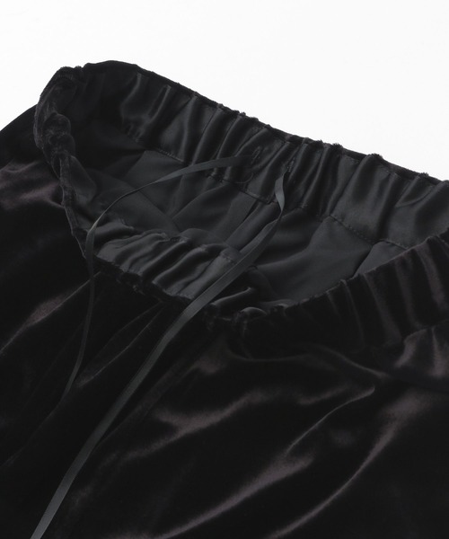 e/rm（イーアールエム）の「【e/rm】トリアセベロアイージパンツ（その他パンツ・レディース・アイボリー/ブラック・FREE）」の19枚目の写真