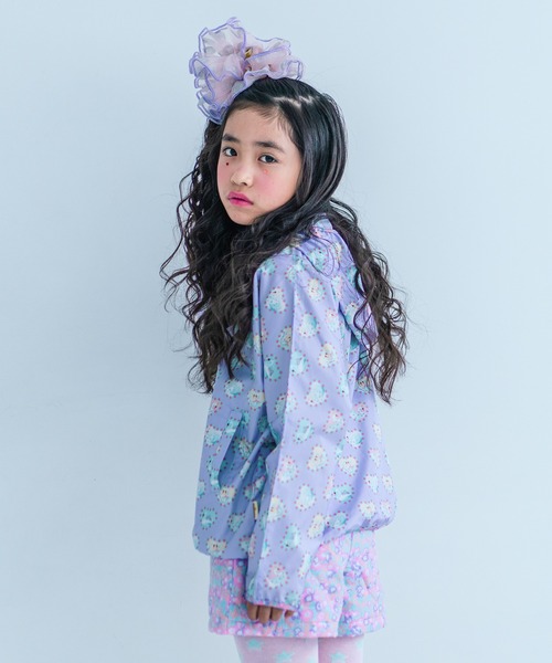 fafa（フェフェ）の「CARMELLA|ウィンドブレーカー（マウンテンパーカー・キッズ・ラベンダー・150/120/130/140）」の3枚目の写真