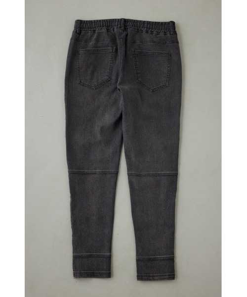 AZUL by moussy（アズールバイマウジー）の「AZUL DENIM ファティーグジョグ（デニムパンツ・メンズ・ブラック/ブルー・MEDIUM/LARGE）」の3枚目の写真