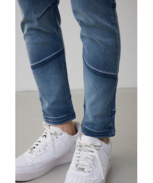 AZUL by moussy（アズールバイマウジー）の「AZUL DENIM ファティーグジョグ（デニムパンツ・メンズ・ブラック/ブルー・MEDIUM/LARGE）」の20枚目の写真