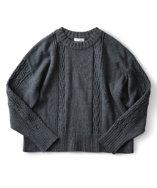 Gadid anoniem似 CARVEN マルチカラーニットセーター M ヘチマカラーニットカーディガン（ニット/セーター）｜antiqua