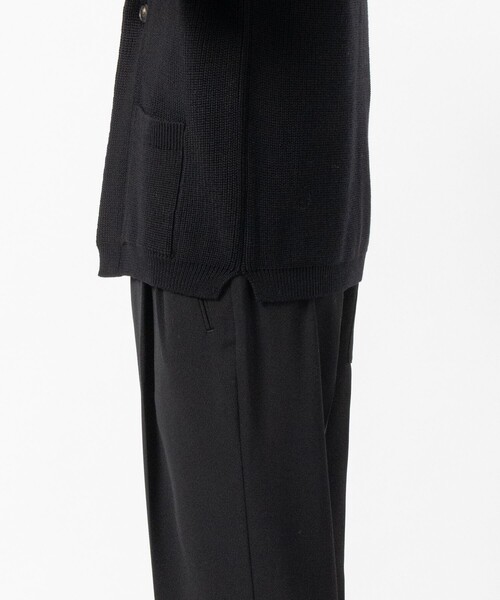 BATONER（バトナー）の「【BATONER/バトナー】SIGNATURE WASO CARDIGAN（カーディガン/ボレロ・メンズ・ダークグレー/ブラック・1/2）」の17枚目の写真