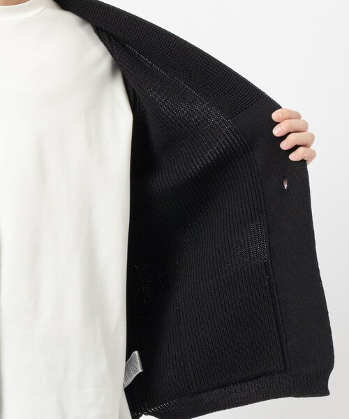 BATONER（バトナー）の「【BATONER/バトナー】SIGNATURE WASO CARDIGAN（カーディガン/ボレロ・メンズ・ダークグレー/ブラック・1/2）」の19枚目の写真