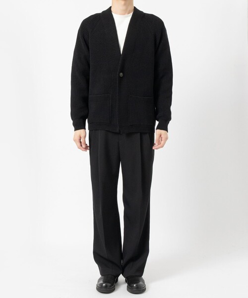 BATONER ブラックカーディガン BATONER ブラックカーディガン