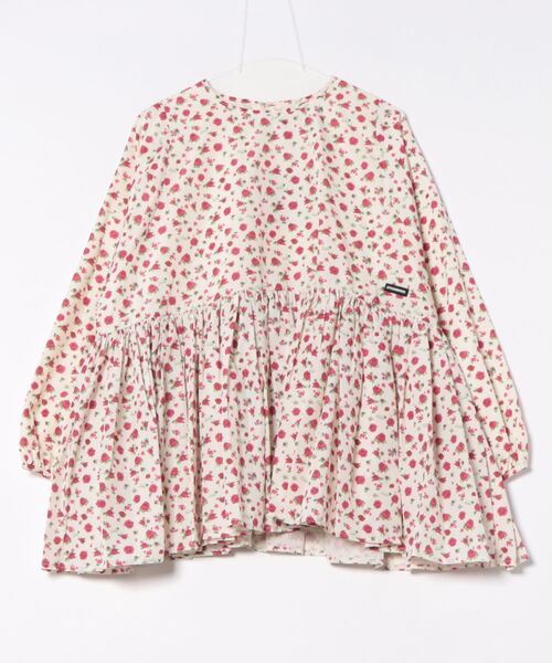 Little sunny bite(リトルサニーバイト)の「◆Little Sunny Bite◆rose nylon mini dress(ドレス・レディース・アイボリー/ブラック/ピンク・MEDIUM/SMALL)」の2枚目の写真