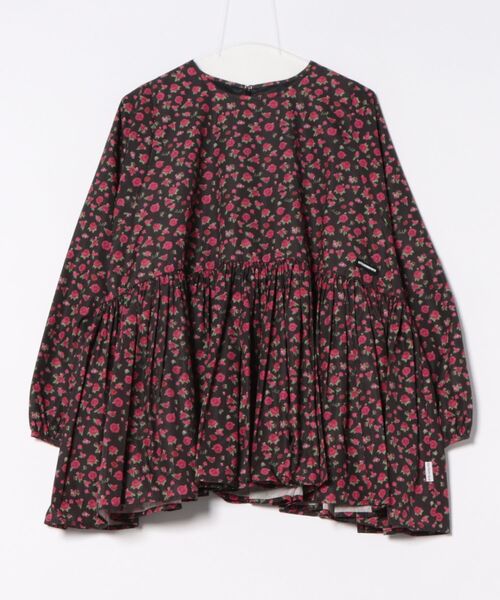 Little sunny bite(リトルサニーバイト)の「◆Little Sunny Bite◆rose nylon mini dress(ドレス・レディース・アイボリー/ブラック/ピンク・MEDIUM/SMALL)」の1枚目の写真
